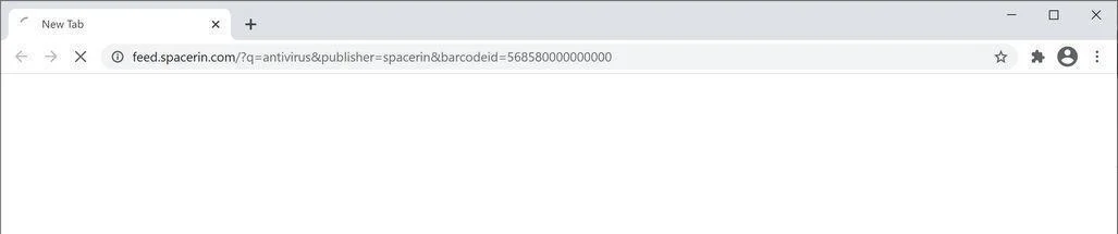 Remove Spacerin Search redirect (Virus Removal Guide) 1 Image: Chrome browser is redirected to Spacerin Search