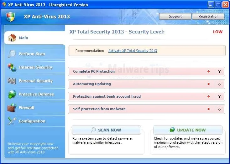 [Image: XP Total Security 2013]