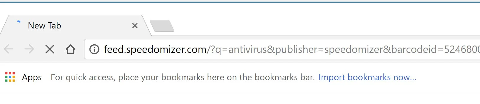 Feed.speedomizer.com redirect virus