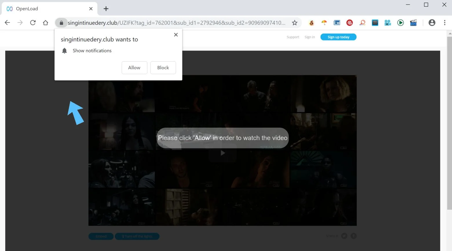 singintinuedery.club redirect singintinuedery.club redirect virus