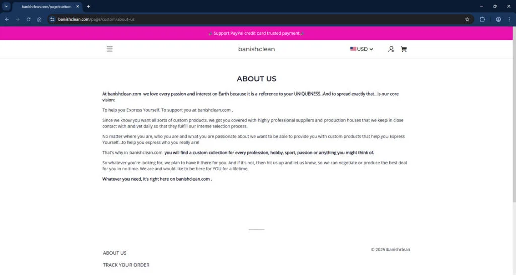 Banishclean.com Scam Store: What You Need To Know 1 Banishclean.com scam