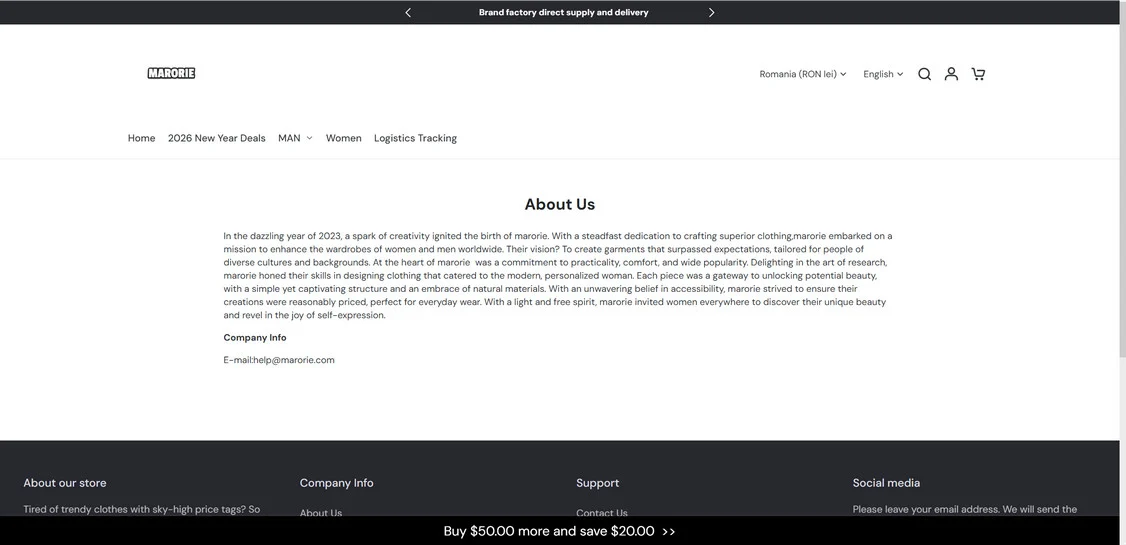 Marorie.com scam