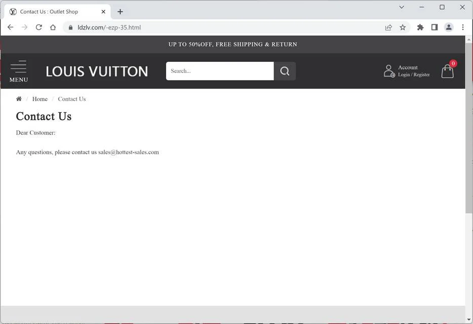Ldzlv.com Review: Is Ldzlv.com A Scam Or Legit Shop? 1 Ldzlv.com scam