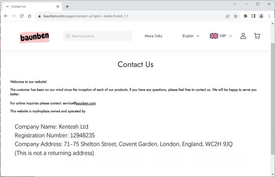Baunben.com Review: Is Baunben.com A Scam Or Legit? 1 Baunben.com scam