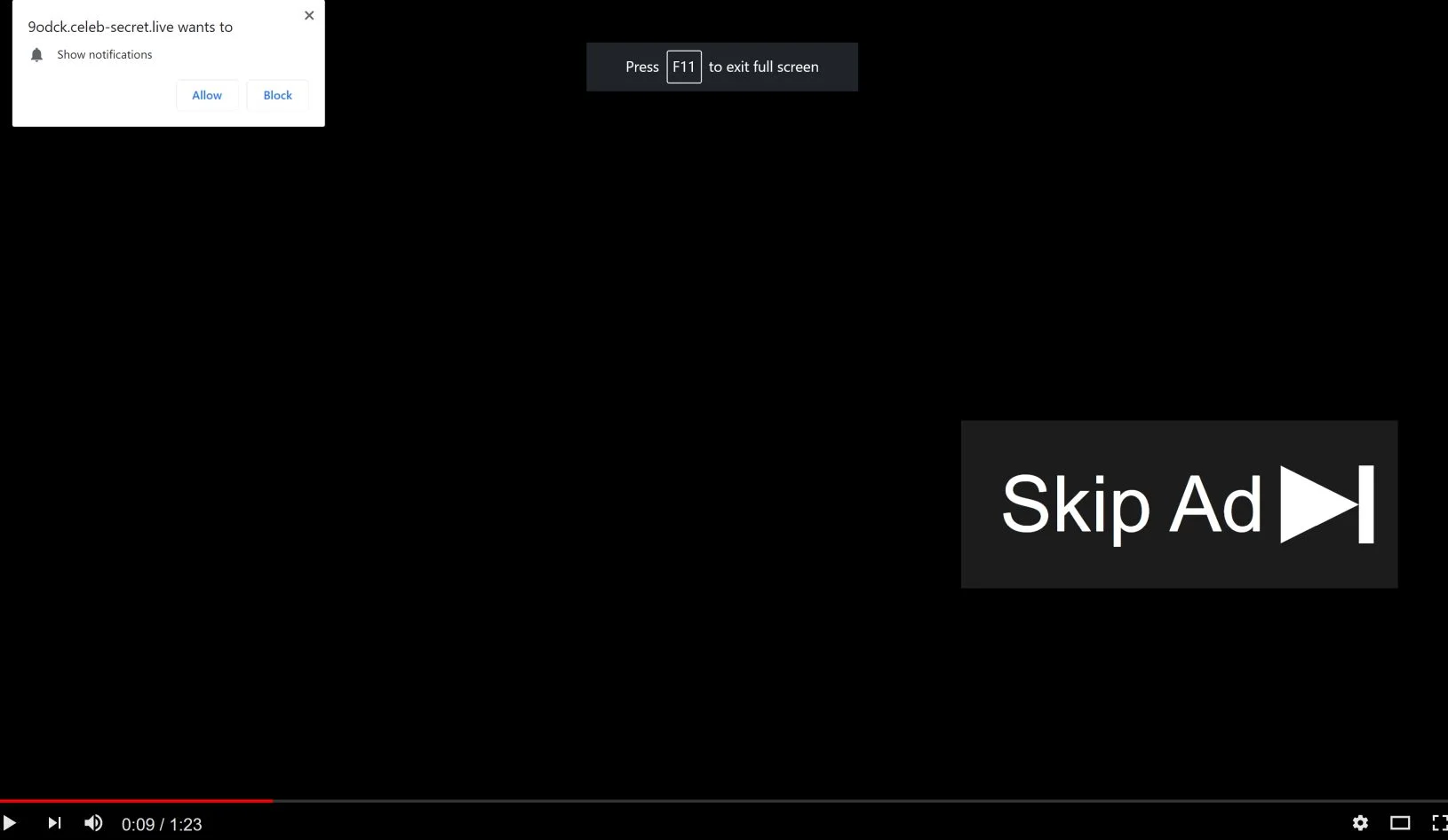 How to remove Celeb-secret.live pop-up ads (Virus Removal Guide) 1 Image: Chrome browser is redirected to Celeb-secret.live