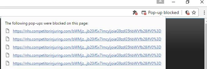 nhs.competitorinjuring.com redirect nhs.competitorinjuring.com virus