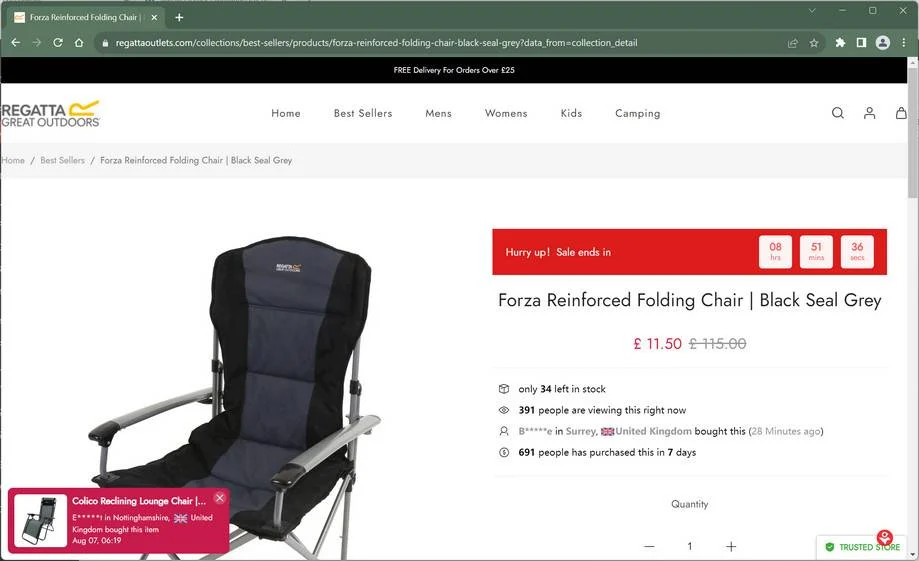 regattaoutlets.com scam trendmicro mailissue