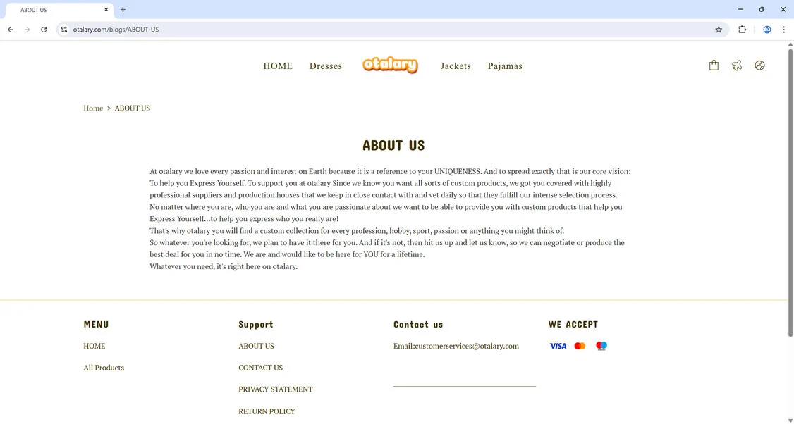 Otalary.com Scam Store: What You Need To Know 1 Otalary.com scam