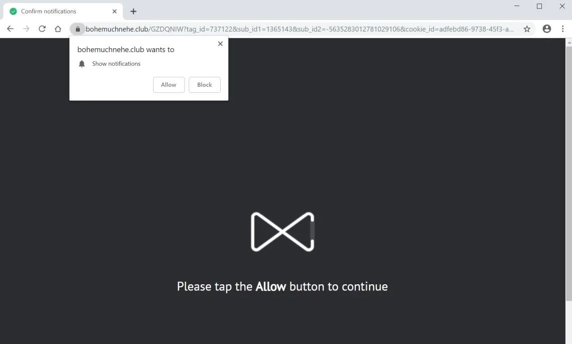 How to remove Bohemuchnehe.club pop-up ads (Virus Removal Guide) 1 bohemuchnehe.club pop-up scam