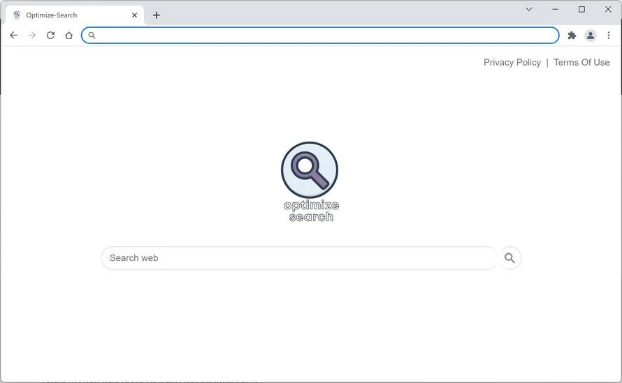 Remove Optimize-Search Browser Hijacker (Virus Removal Guide) 1 Image: Optimize-Search Search