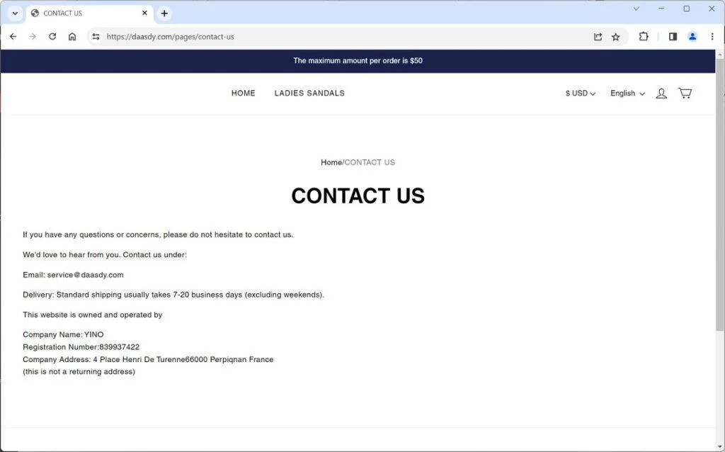 daasdy.com scam