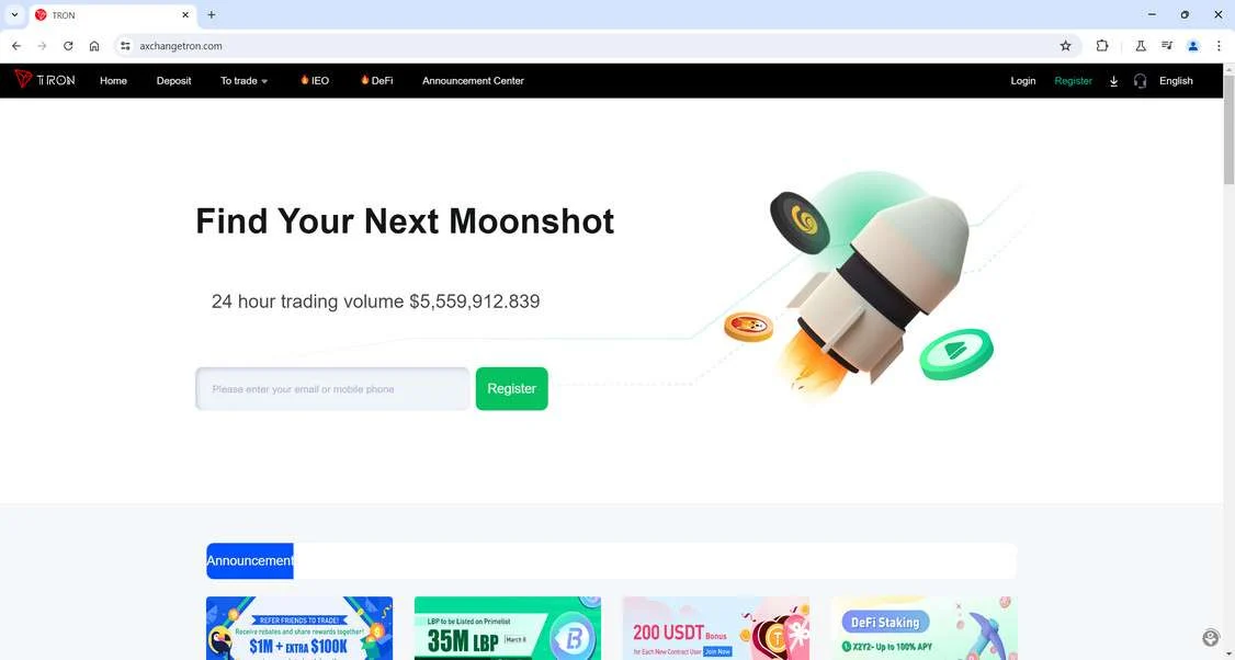 Axchangetron.com Crypto Scam - Read Our Findings Here 1 Axchangetron.com scam