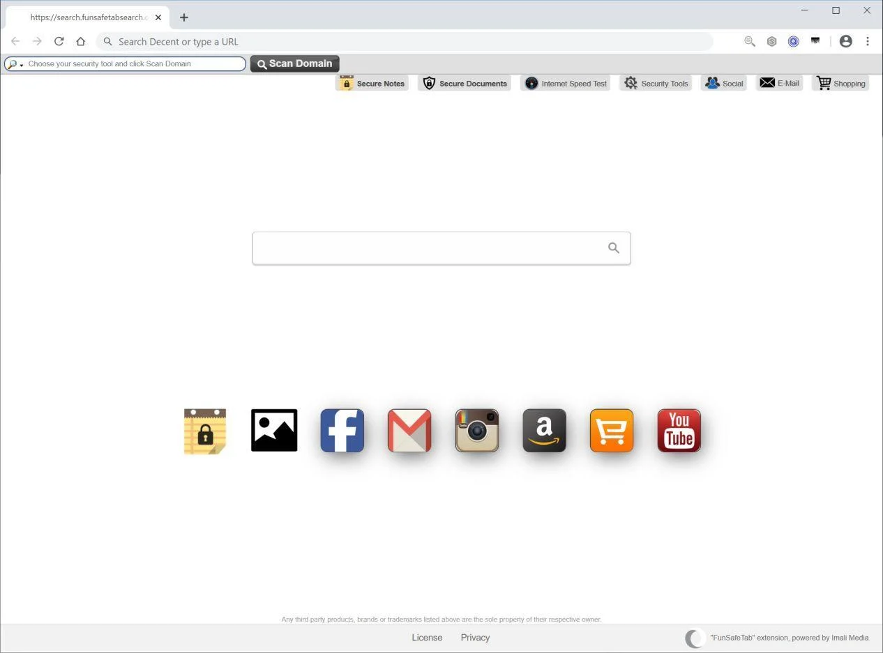 How to remove FunSafeTab browser hijacker (Virus Removal Guide) 1 Image: Chrome browser is redirected to FunSafeTab