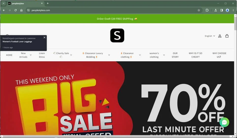 Peoplestyless.com Review: Should You Trust It? Our Take 1 Peoplestyless.com scam