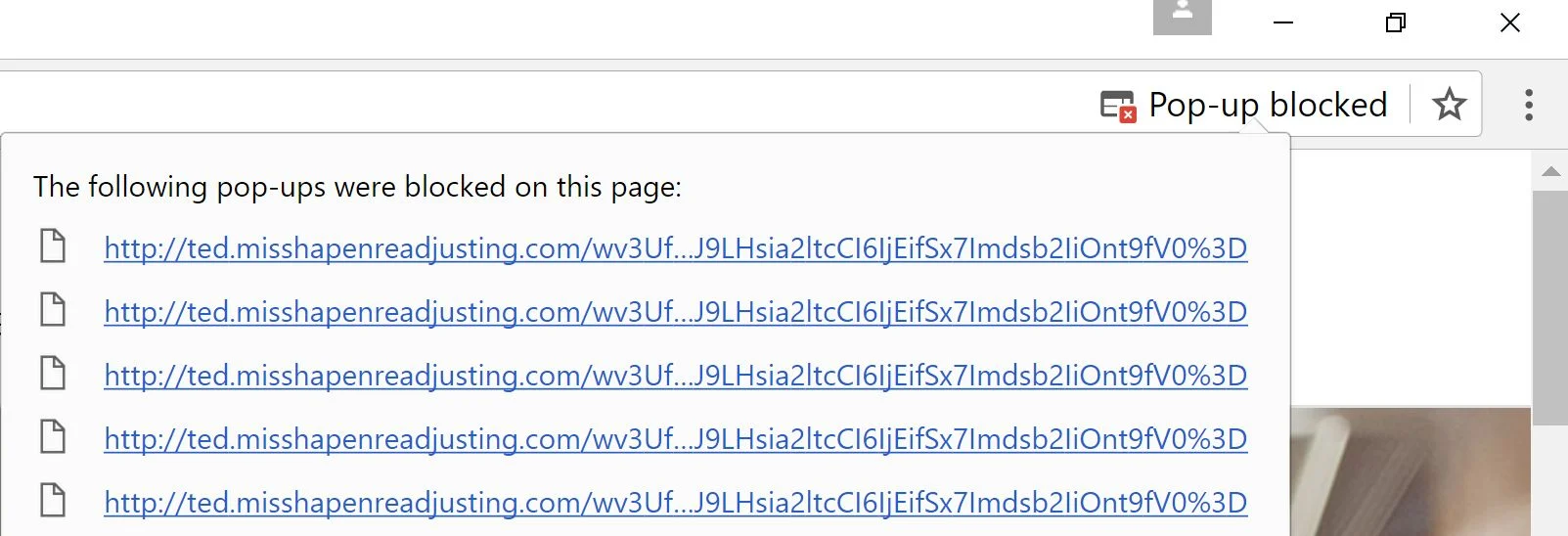 ted.misshapenreadjusting.com virus