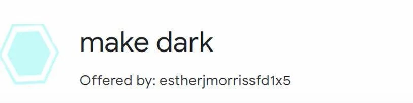 How to Remove Make Dark Adware (Virus Removal Guide) 1 Image: Make Dark Chrome extension