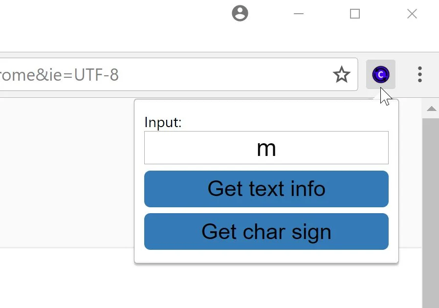 Char code reverse by ramazano.org Extension Scam Virus