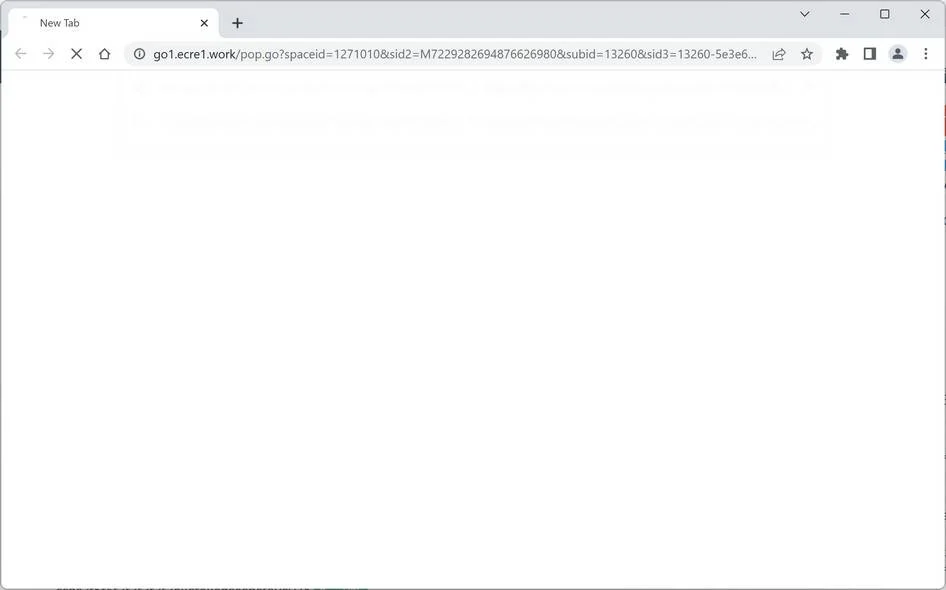 Image: Chrome browser is redirected to Openerkey.com
