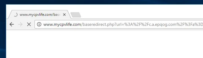 Mycpvlife.com virus