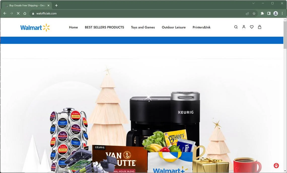 walofficials.com fake walmart