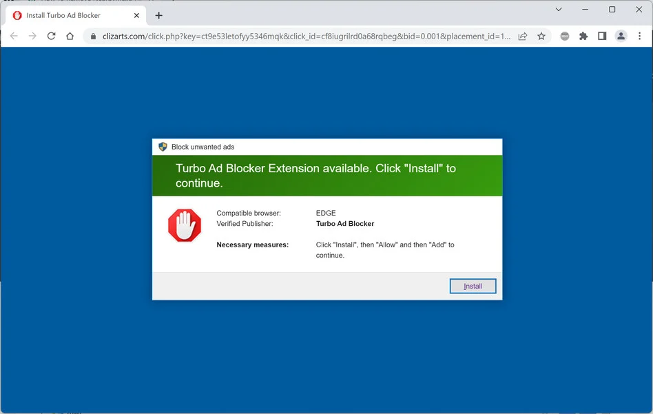 Image: Turbo Ad Blocker Chrome Extension