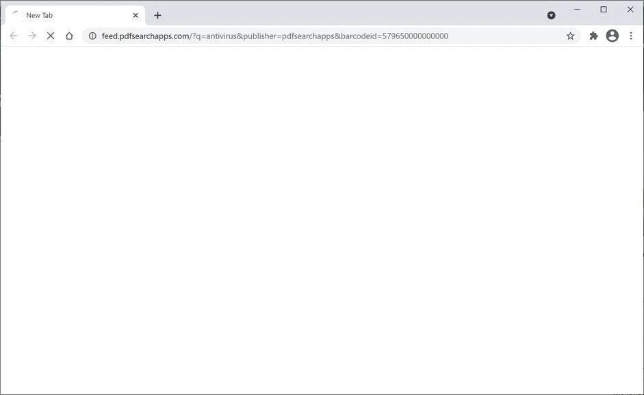 Remove PDFSearchApps Search redirect (Virus Removal Guide) 1 Image: Chrome browser is redirected to PDFSearchApps Search