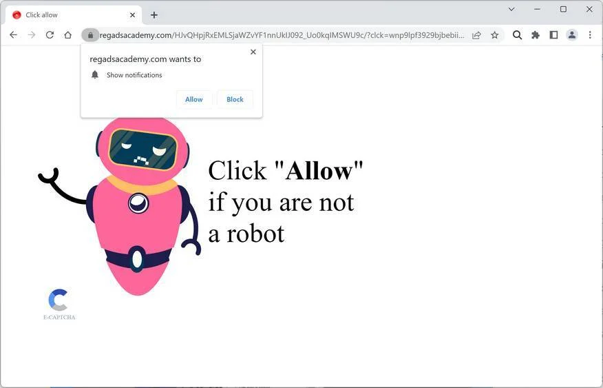Remove Regadsacademy.com Ads (Virus Removal Guide) 1 Image: Regadsacademy.com Ads