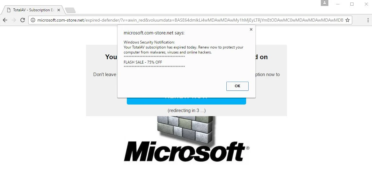 Microsoft.com-store.net virus