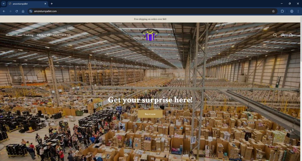 Amzreturnpallet.com Review: Legit or Scammy? Our Finding 1 Amzreturnpallet.com scam