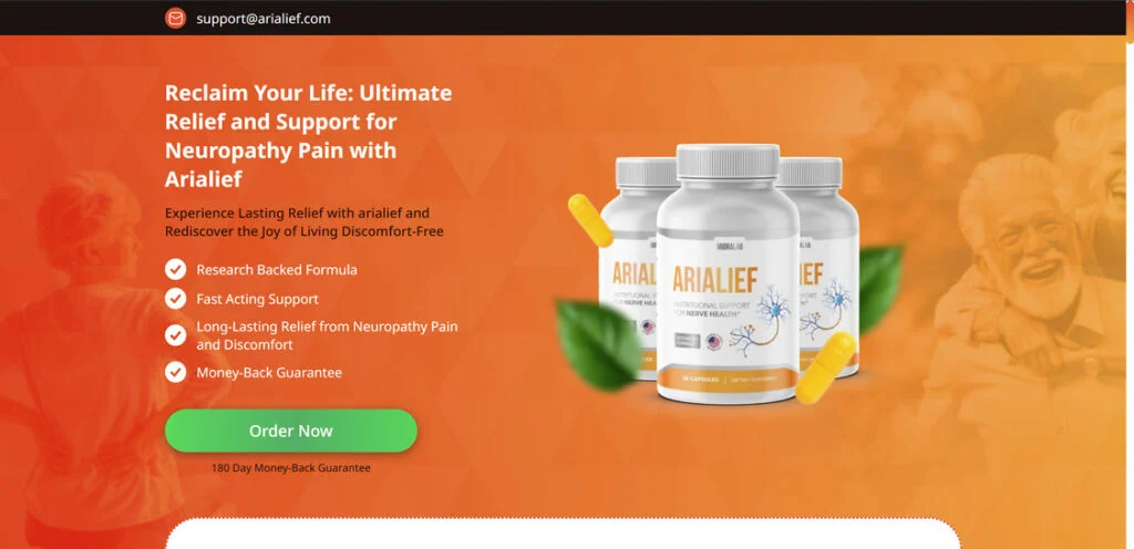 Arialief Supplement - Scam Marketing, False Claims, and Red Flags 1 Arialief