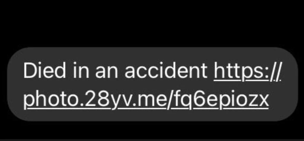 Look Who Died Facebook Messenger Scam