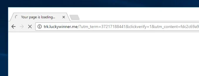 Trk.luckywinner.me virus