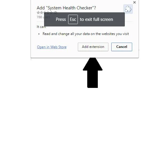 System Health Checker by www.arishtech.com virus