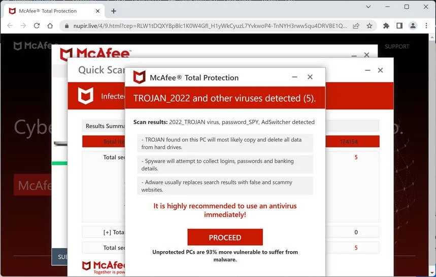Remove Nupir.live Pop-up Ads (Virus Removal Guide) 1 Image: Nupir.live Ads