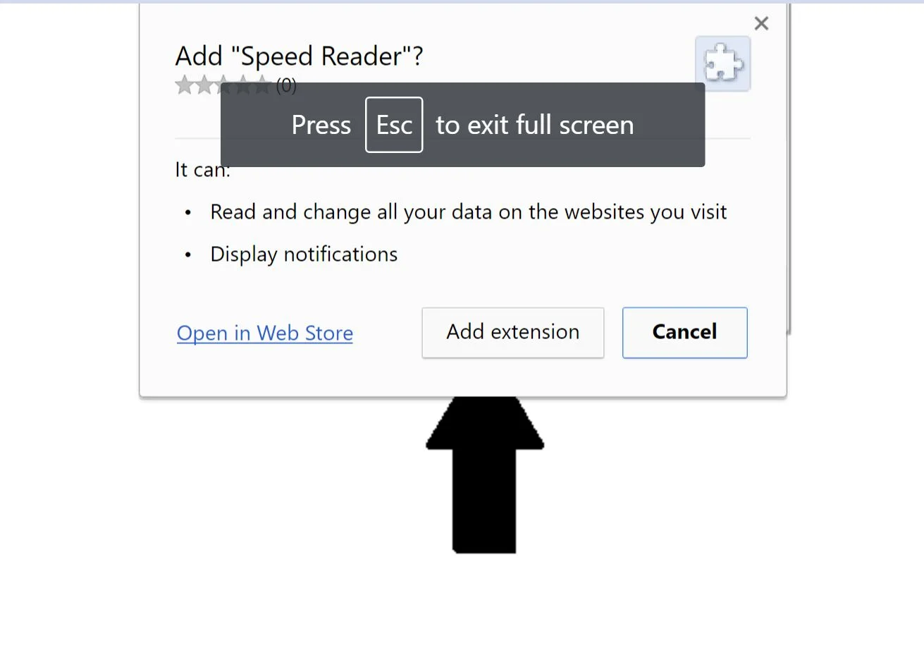 Speed Reader by takeitnow.club adware