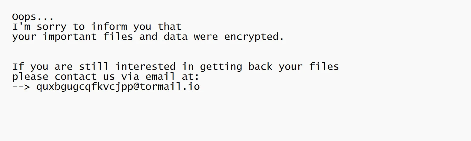 Image: SEIV ransomware