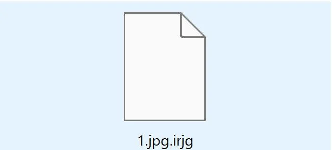 How to remove IRJG ransomware (Virus Removal Guide) 1 Image: IRJG file encrypted