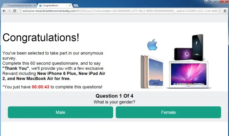 exclusive-rewards.betterwomantoday.com virus