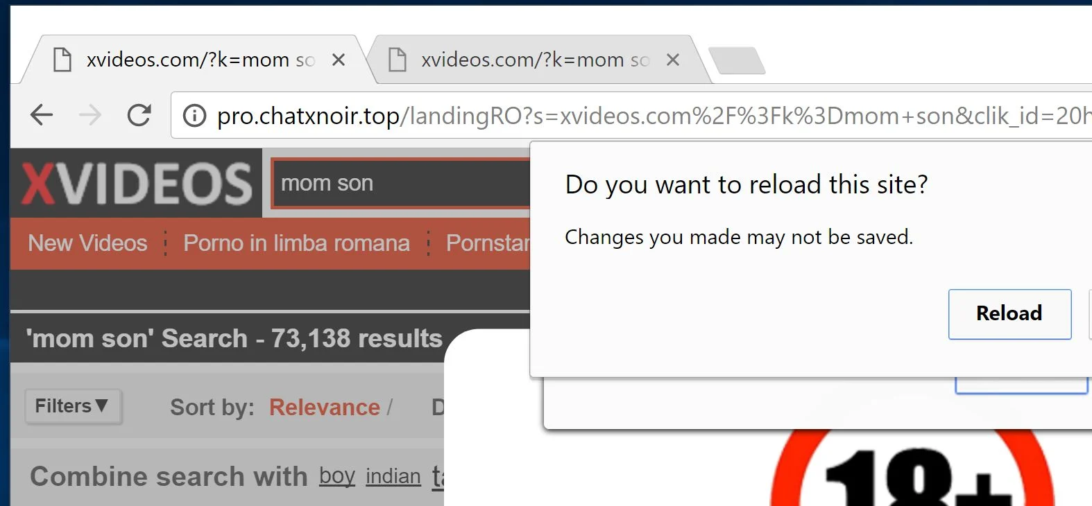 pro.chatxnoir.top redirect virus