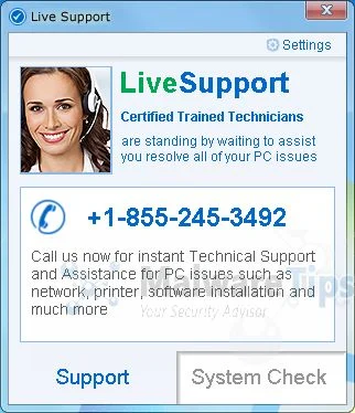 [Image: LiveSupport virus]