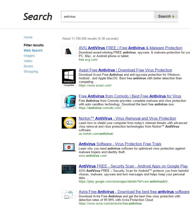 WebSearcher.eu Virus