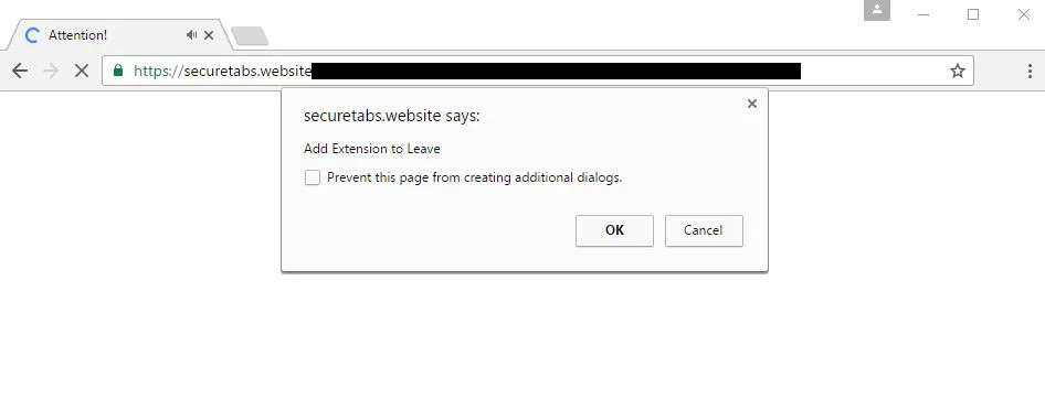Securetabs.website virus