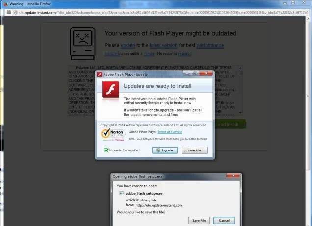 Ulu.update-instant.com pop-up virus Ulu.update-instant.com virus