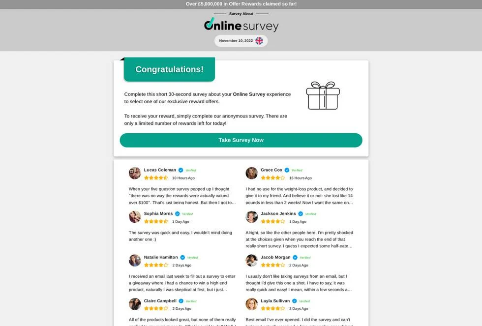 Remove Elotraining.info Ads (Virus Removal Guide) 1 Image: Elotraining.info Fake Amazon Survey