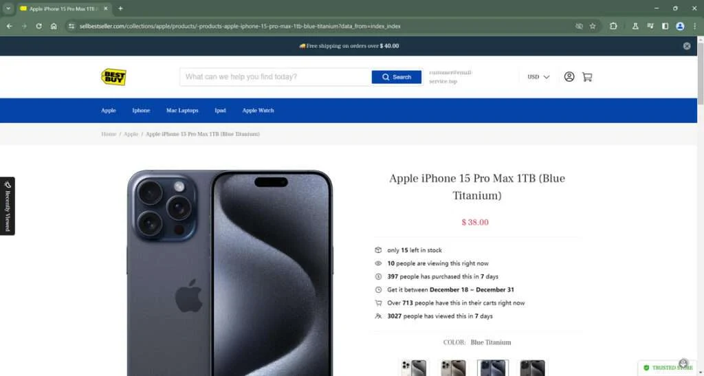 Sellbestseller.com Scam Store - Read This Before Shopping 1 sellbestseller.com Scam