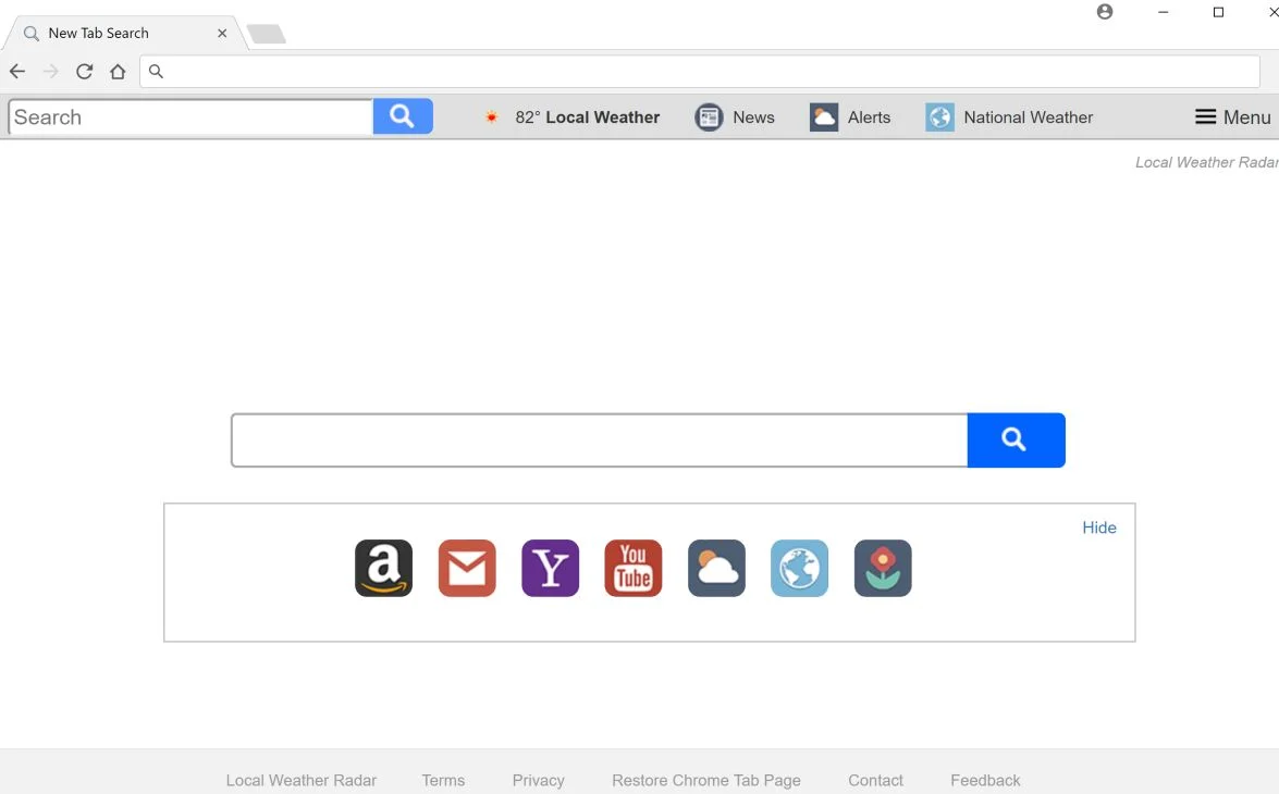 Remove Search.hlocalweatherradar.co redirect (Virus Removal Guide) 1 Search.hlocalweatherradar.co redirect virus
