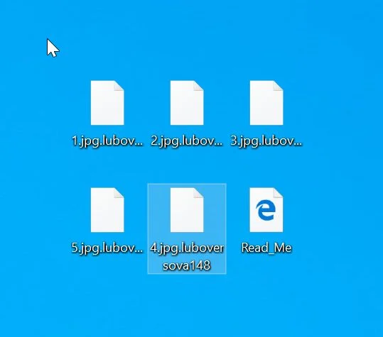 Image: Luboversova148 ransomware