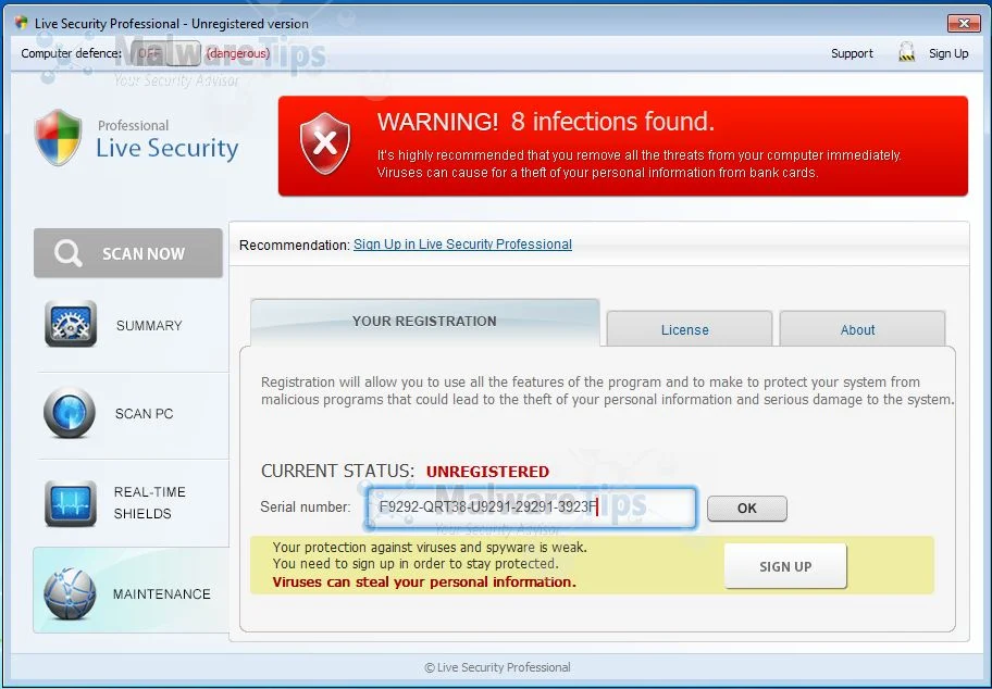 [Image: Live Security Professional Activation Code]