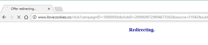 ilovecookies.co redirect virus