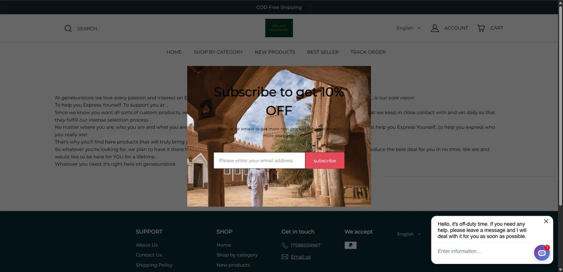 Genesunstore.com Scam Store: What You Need To Know 1 Genesunstore.com scam